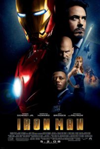 Iron Man. Movie Poster. Plot summary and story structure.